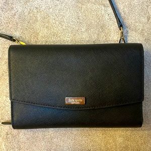 Kate spade wallet with strap